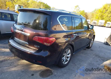 2012 Infiniti Qx56 z USA, uszkodzony, nr VIN JN8AZ2NE7C9022026